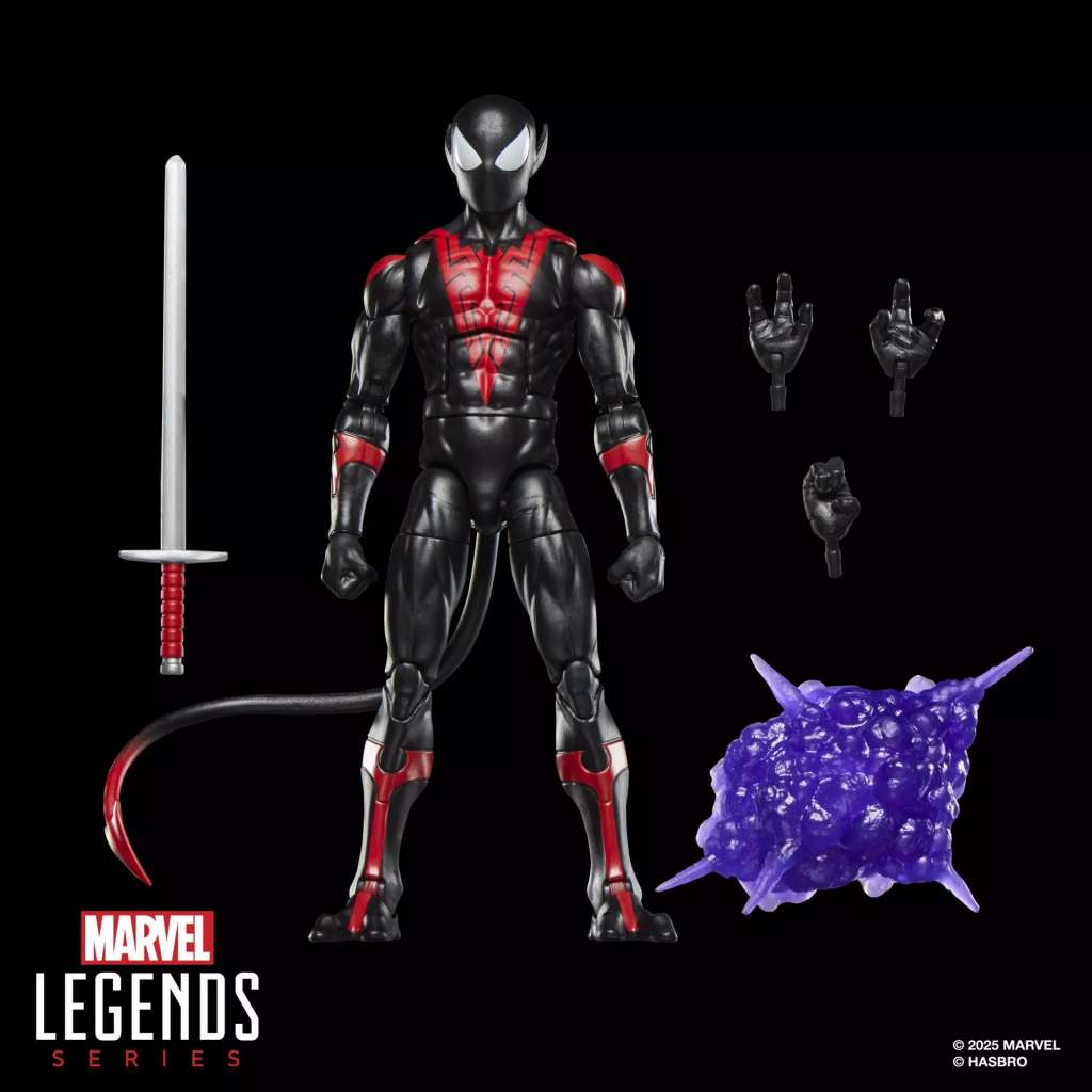 HASBRO SPIDER-MAN & NIGHTCRAWLER - MARVEL LEGENDS VINTAGE UNCANNY SPIDER-MAN ACTION FIGURE
