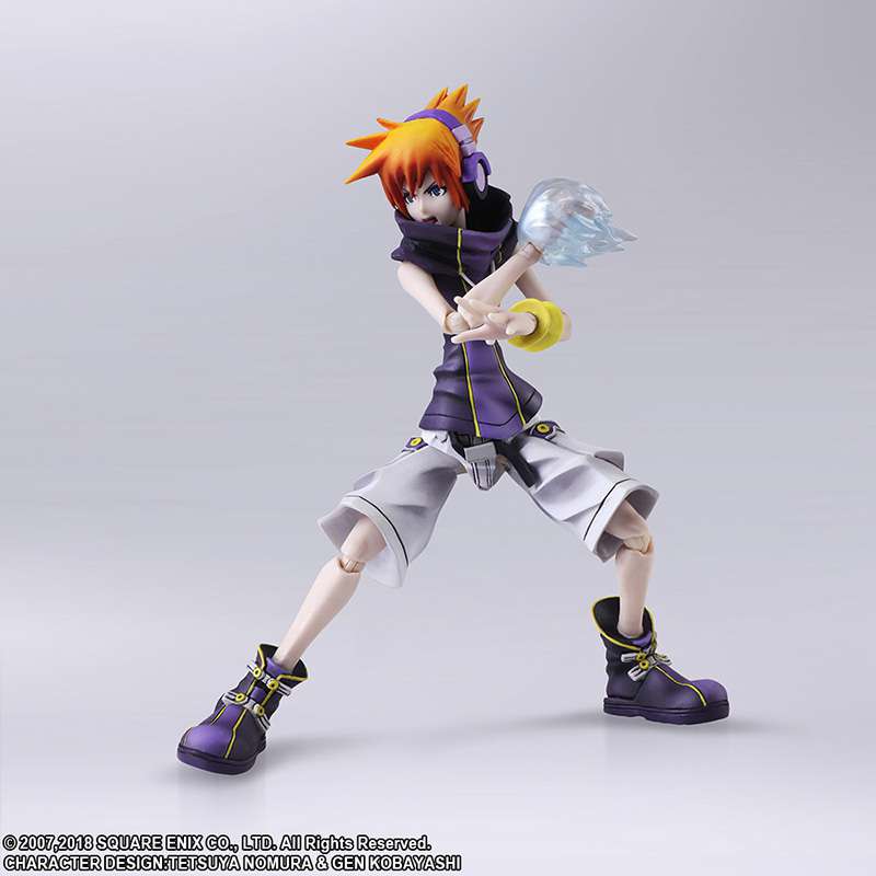 SQUARE ENIX WORLD END W/ YOU FINAL REMIX NEKU AF ACTION FIGURE 13 cm
