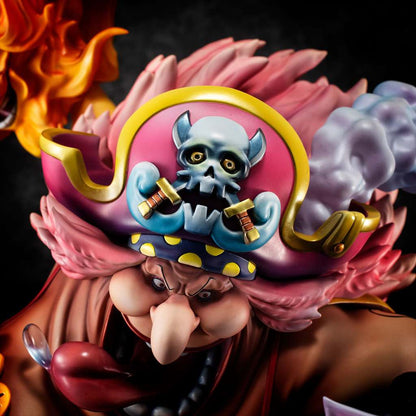 ONE PIECE P.O.P. "MAXIMUM" STATUA PVC EMPEROR BIG MOM 36 CM MEGAHOUSE