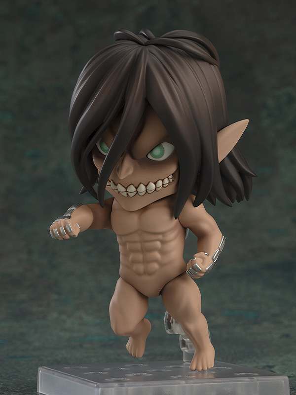 GOOD SMILE COMPANY NENDOROID AOT EREN YEAGER ATTACK TITAN MINI FIGURA 10 cm
