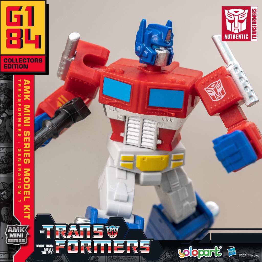 TRANFORMERS GEN ONE OPTI PRIME MINI MK MODEL KIT YOLOPARK