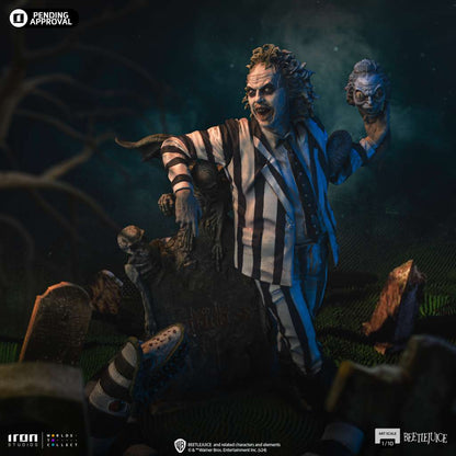 IRON STUDIOS BEETLEJUICE 1/10 STATUA 19 cm
