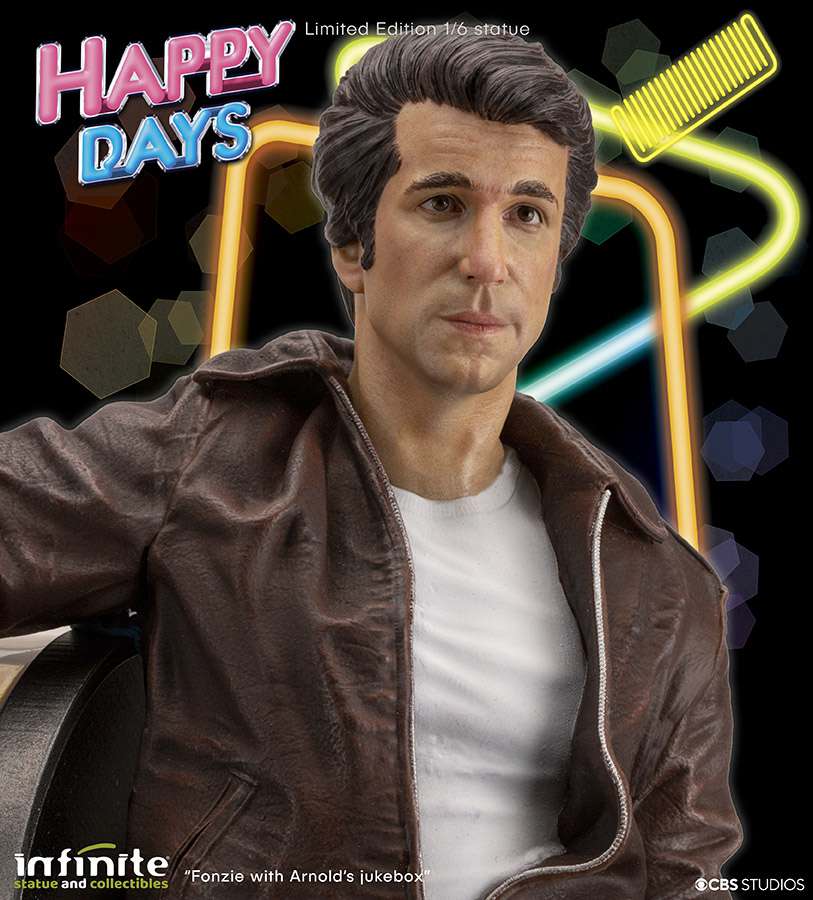 FONZIE HAPPY DAYS O&R 1/6  RESIN STATUE