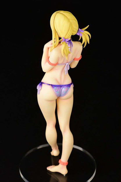 ORCATOYS FAIRY TAIL LUCY HEART SWIM TWIN TAIL ST STATUA 27 cm