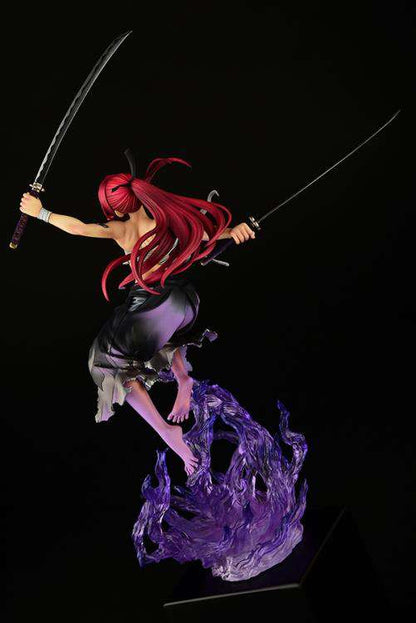 ORCATOYS FAIRY TAIL ERZA SAMURAI SHIKKOKU STATUA 43 cm