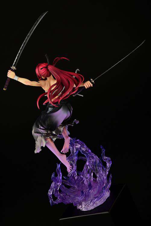 FAIRY TAIL STATUA 1/6 ERZA SCARLET SAMURAI VER. SHIKKOKU 43 CM ORCA TOYS