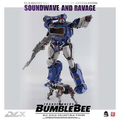 BUMBLEBEE SOUNDWAVE AND RAVAGE DLX AF