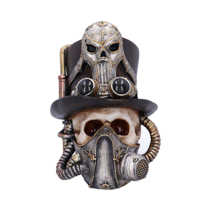 STEAMPUNK BREATHE VENETIAN MASK SKULL