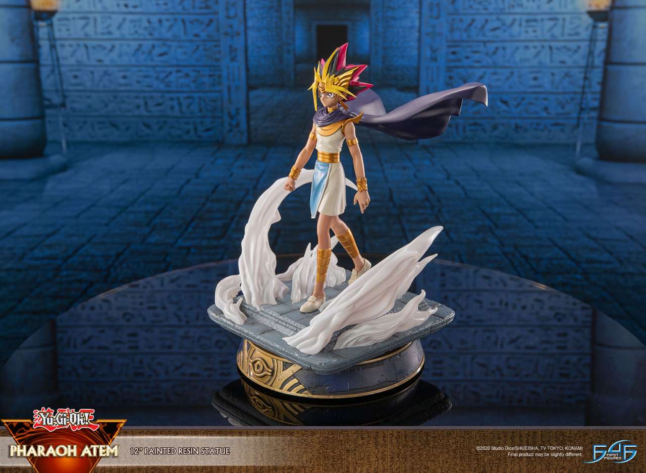 YU-GI-OH! STATUA PHARAOH ATEM 29 CM FIRST 4 FIGURES