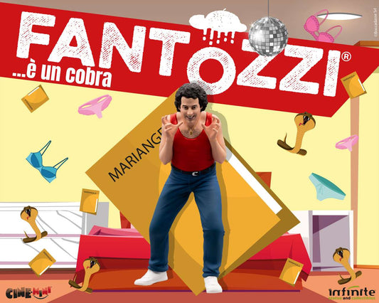 FANTOZZI STATUA PVC E' UN COBRA LORIS BATACCHI CINEMINI 11 CM INFINITE STATUE