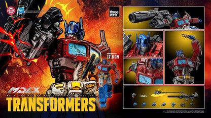 TRANSFORMERS MDLX OPTIMUS PRIME COMIC AF