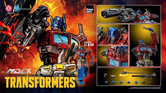TRANSFORMERS MDLX OPTIMUS PRIME COMIC AF