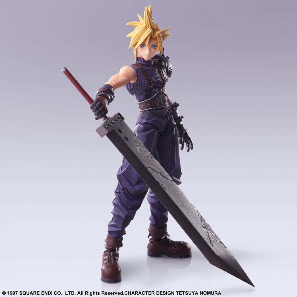 SQUARE ENIX CLOUD STRIFE FINAL FANTASY VII BRING ARTS ACTION FIGURE 15 CM