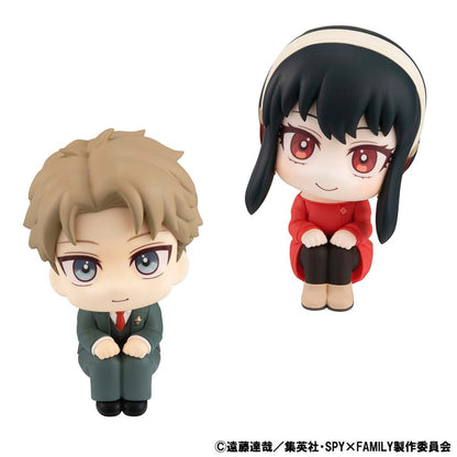 SPY X FAMILY LOOK UP PVC STATUAS LOID FORGER & YOR FORGER SET 11 CM MEGAHOUSE