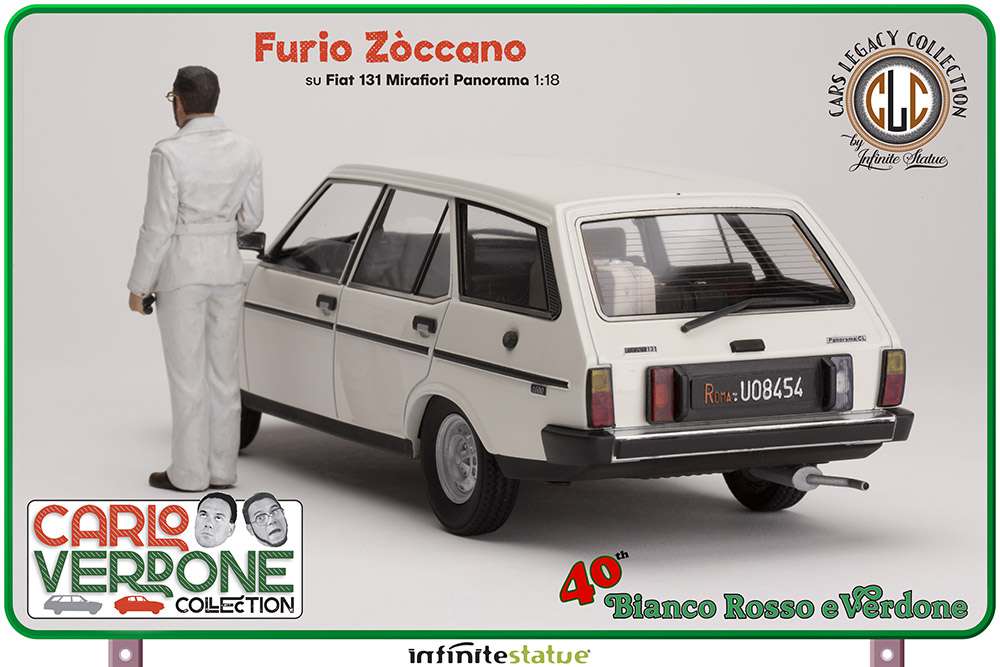 FURIO E FIAT 131 PANORAMA 1:18 RESIN CAR
