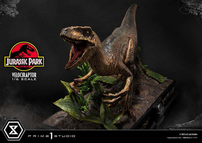 PRIME 1 JURASSIC PARK VELOCIRAPTOR ATTACK STATUA 38.2 cm