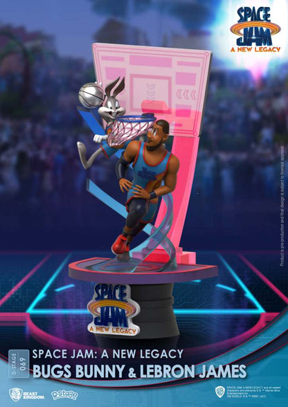 D-STAGE SPACE JAM 2 BUG BUNNY +  LEBRON