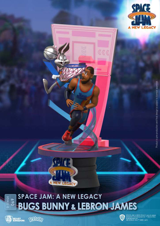 D-STAGE SPACE JAM 2 BUG BUNNY +  LEBRON