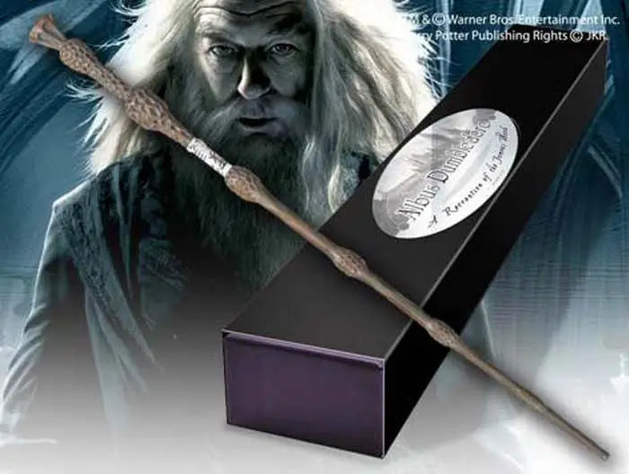 NOBLE COLLECTIONS HP WAND -DUMBLEDORE- 8401 REPLICA
