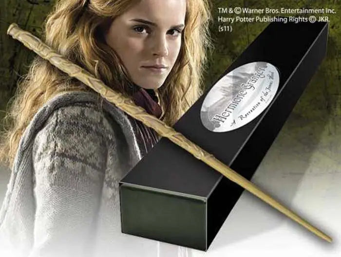 NOBLE COLLECTIONS HP WAND -HERMIONE- 8411 REPLICA