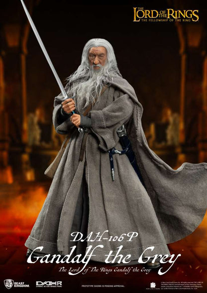 BEAST KINGDOM LOTR GANDALF GREY DAH AF ACTION FIGURE 20.5 cm