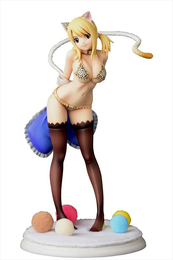ORCATOYS - DC FAIRY TAIL LUCY HEARTFILIA LEOPARAT ST STATUA 24 cm