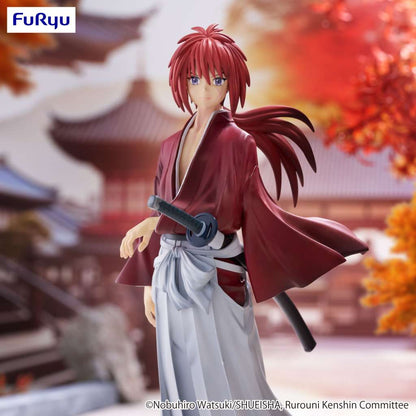 FURYU RUROUNI KENSHIN KENSHIN HIMURA TRIO-TR-IT FIG FIGURA 19 cm