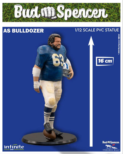INFINITE STATUE BUD SPENCER AS BULLDOZER PVC 1/12 STATUA 16 cm