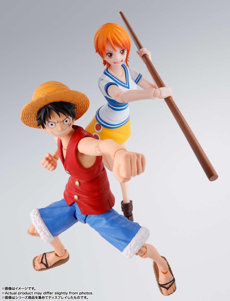 ONE PIECE S.H. FIGUARTS ACTION FIGURA NAMI ROMANCE DAWN 14 CM BANDAI TAMASHII NATIONS