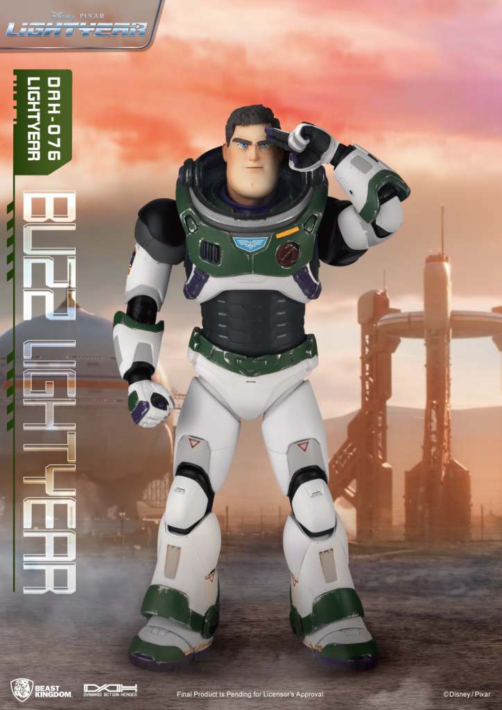 BEAST KINGDOM LIGHTYEAR BUZZ ALPHA SUIT DAH ACTION FIGURE 21 cm