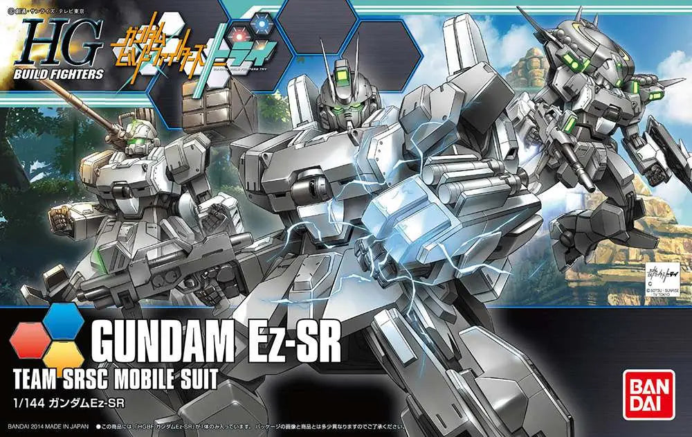 BANDAI - GUNDAM HG BF EZ-SR 1/144 MODEL KIT 13 cm