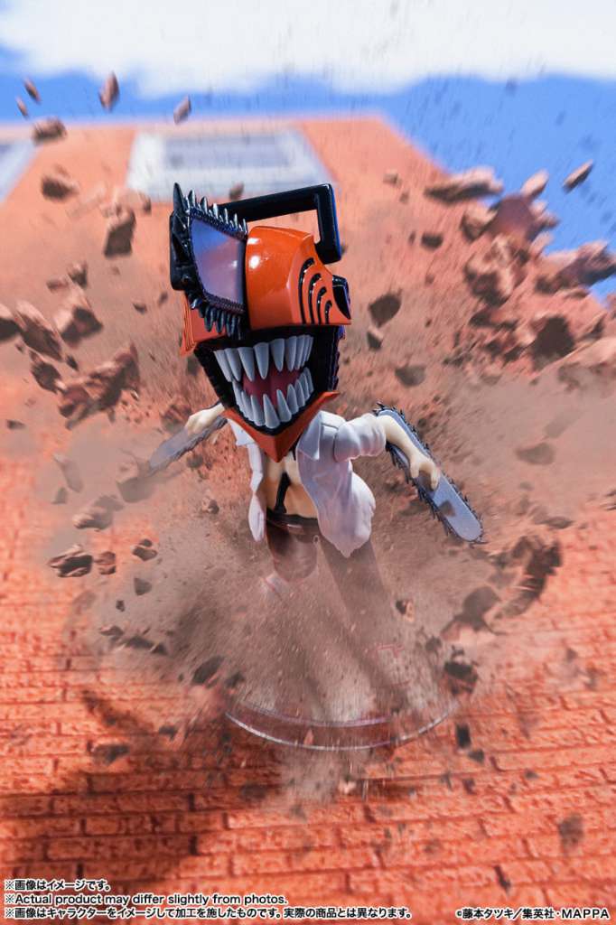 BANDAI CHAINSAW MAN MINI FIG MINI FIGURA 10 cm