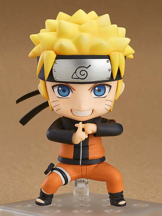 NARUTO SHIPPUDEN NENDOROID PVC ACTION FIGURA NARUTO UZUMAKI 10 CM GOOD SMILE COMPANY