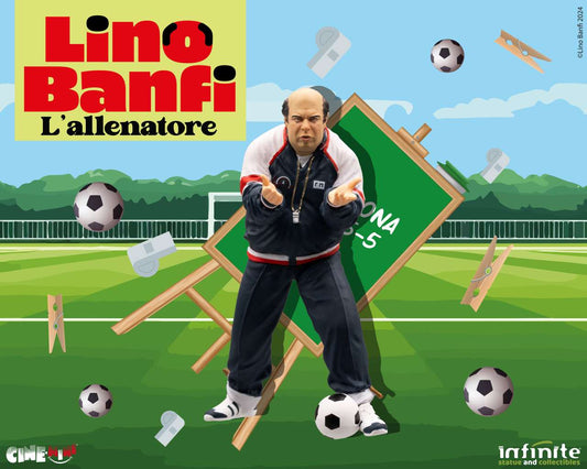 LINO BANFI CINEMINI PVC STATUA L'ALLENATORE 10 CM INFINITE STATUE