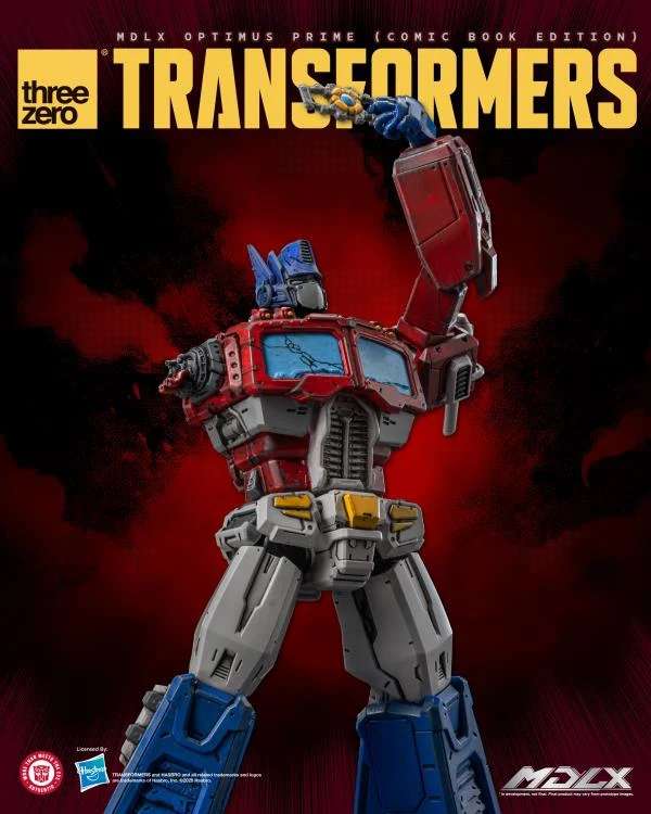 TRANSFORMERS MDLX OPTIMUS PRIME COMIC AF
