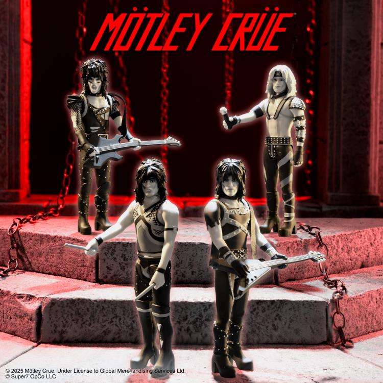 MOTLEY CRUE REACT MICK MARS SHOUT BW AF