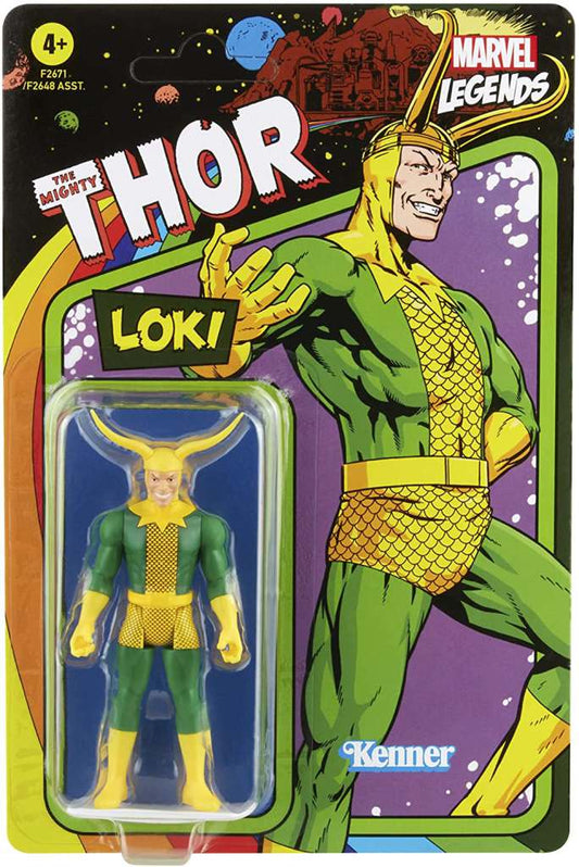MARVEL LEGENDS THE MIGHTY THOR LOKI FIGURA 9CM HASBRO