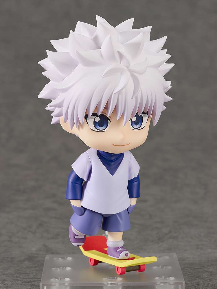 GOOD SMILE COMPANY NENDOROID HUNTER X HUNTER KILLUA ZOLDYCK HUNTER EXAM MINI FIGURA 10 cm