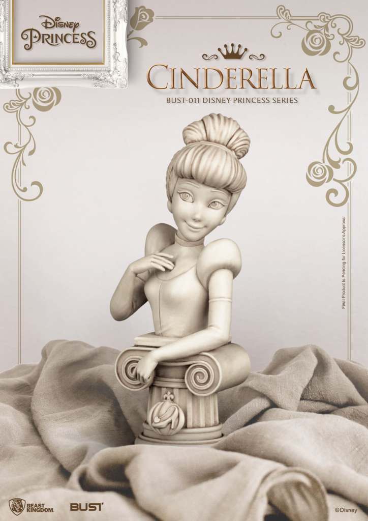 DISNEY PRINCESS CINDARELLA BUST