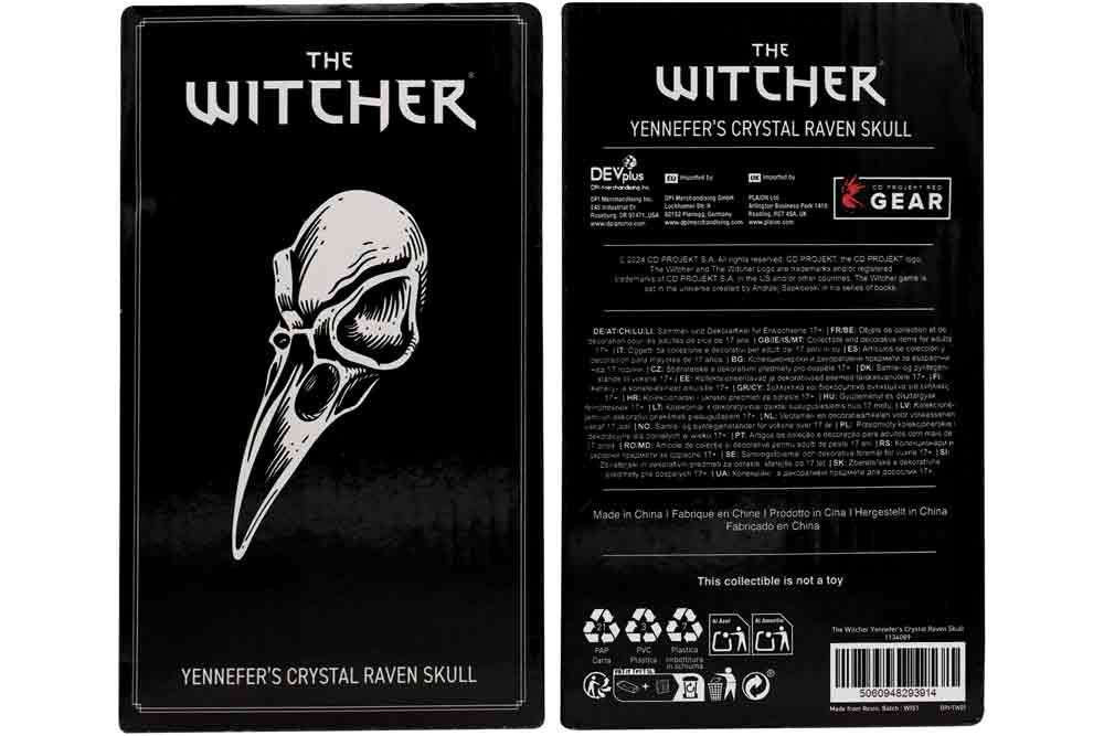 WITCHER CRYSTAL SKULL REPLICA