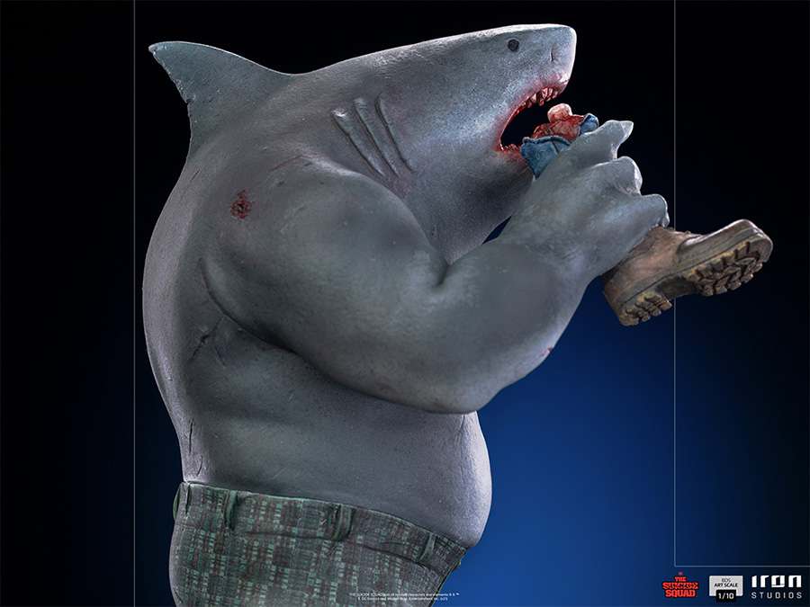 IRON STUDIOS SUICIDE SQUAD KING SHARK ART 1/10 STATUA 24 cm