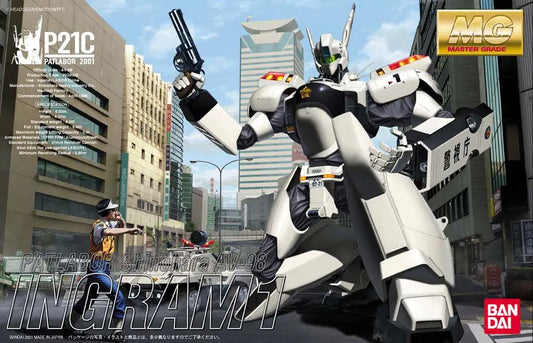 BANDAI MG PATLABOR INGRAM 1 MODEL KIT 13 cm