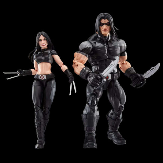 X-FORCE MARVEL LEGENDS ACTION FIGURA 2-PACK X-23 & WARPATH 15 CM HASBRO