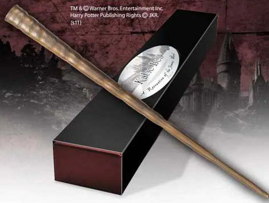 NOBLE COLLECTIONS HP WAND -KATIE BELL- 8274 REPLICA