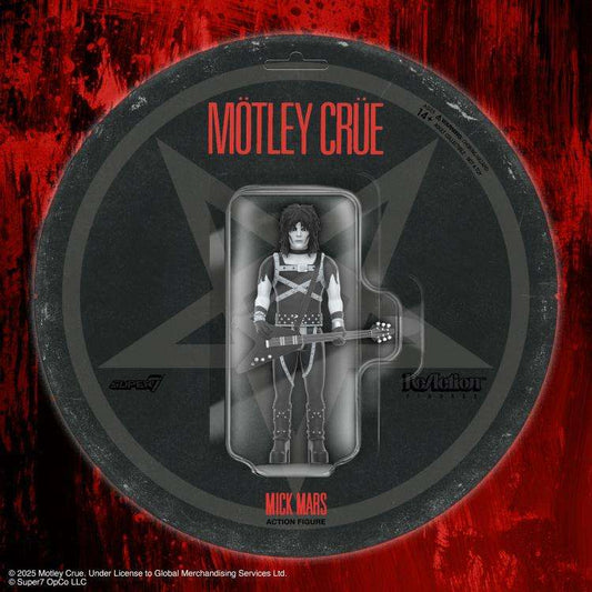 MOTLEY CRUE REACT MICK MARS SHOUT BW AF