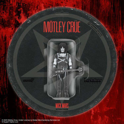 MOTLEY CRUE REACT MICK MARS SHOUT BW AF