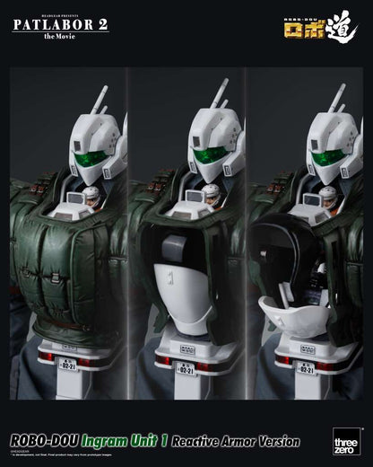 PATLABOR 2 MOVIE ROBODOU INGRAM U1 ARM V ACTION FIGURA THREEA TOYS/THREEZERO
