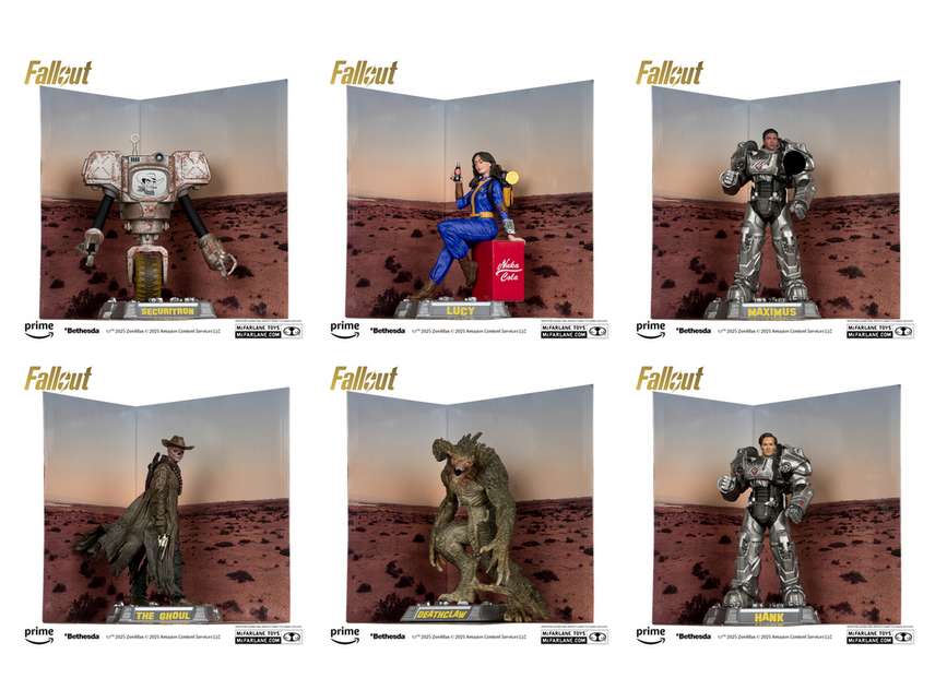 MOVIE MANIACS  FALLOUT W3 ASSORT SET (6)