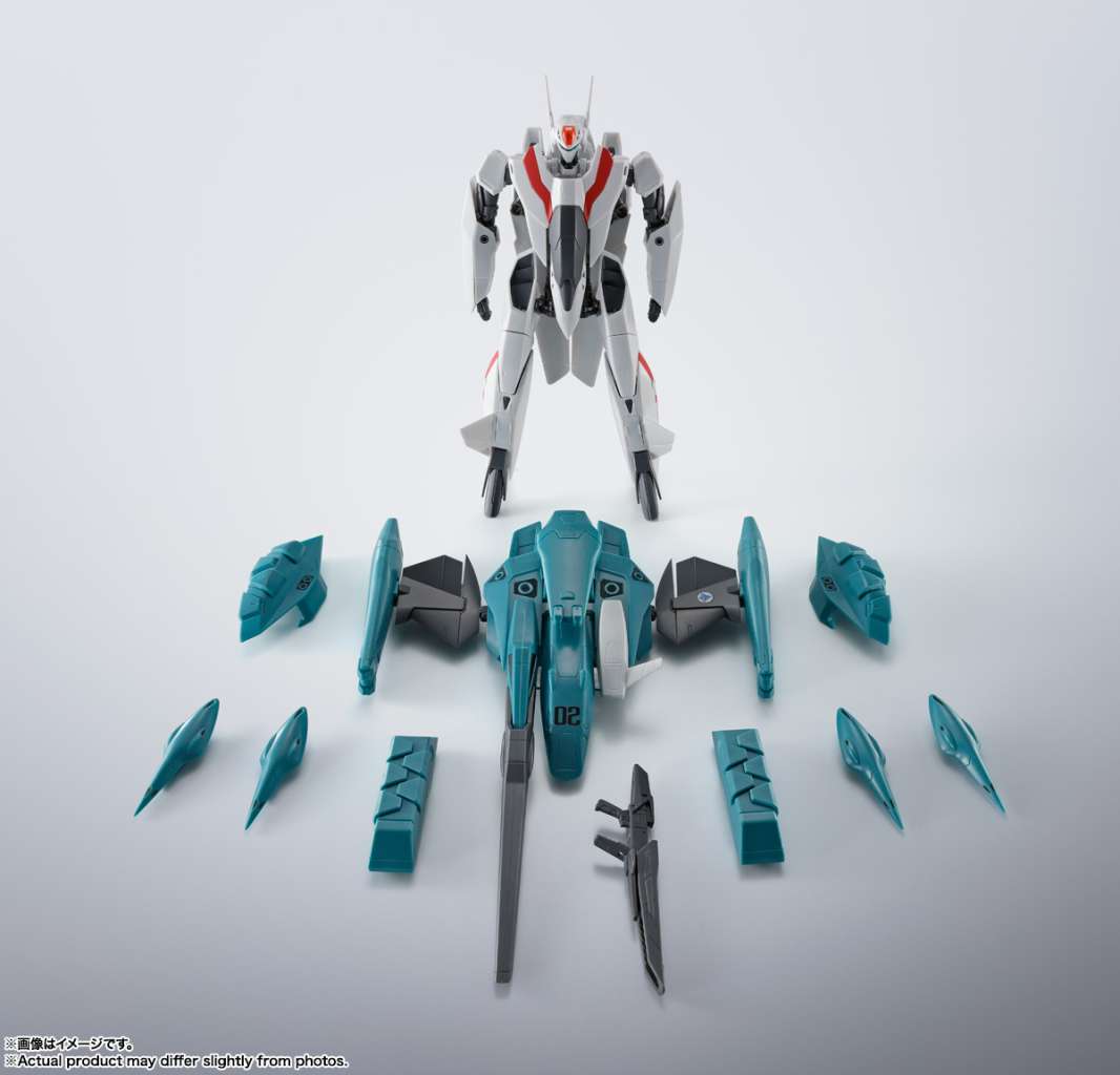 BANDAI MACROSS 2 HI-METAL VF-2SS VALKYRIE II SILVIE GENA LOVERS AGAIN ACTION FIGURE 16 cm