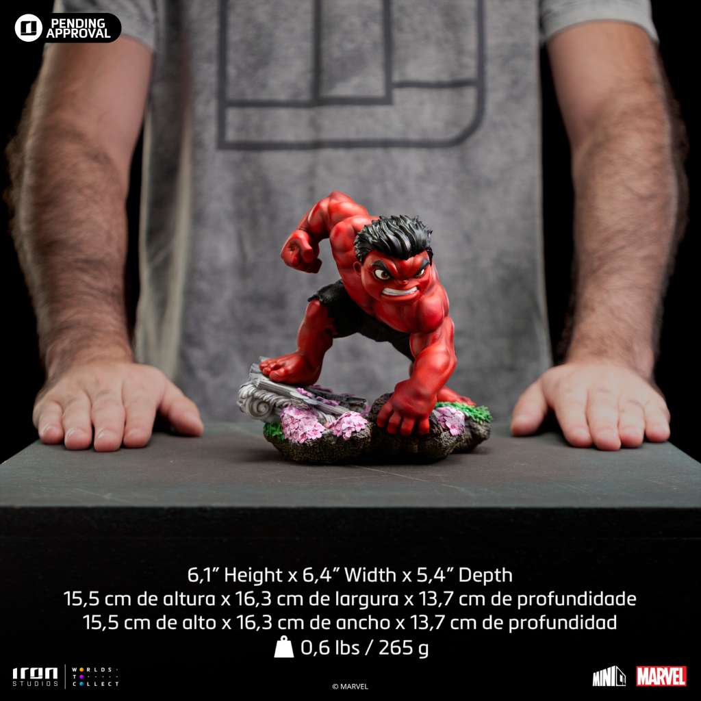 CAPTAIN AMERICA 4 RED HULK MINICO